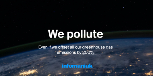 Messaging: The Ocean Cleanup vs Infomaniak
