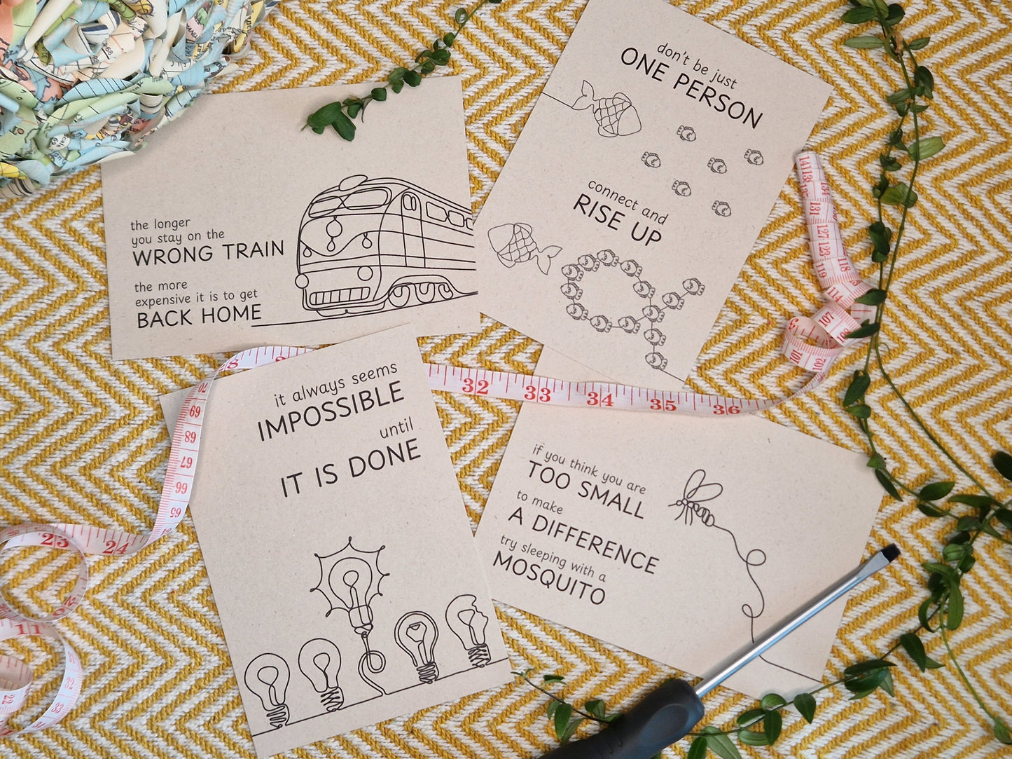 🔥Activate Postcard Set | 12 cards, 4 designs