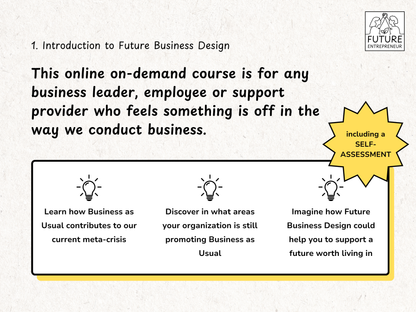 1. Introduction to Future Business Design
